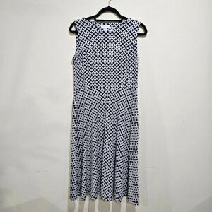 Charter Club Fit & Flare Patterned Dress